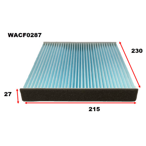 Wesfil Cooper Cabin Filter Wacf0287