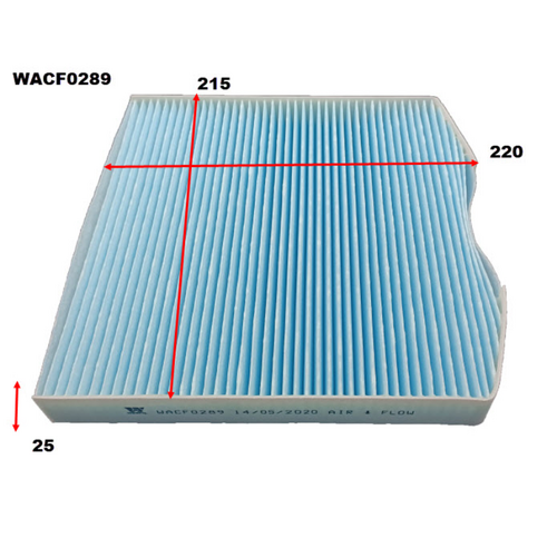 Wesfil Cooper Cabin Filter WACF0289 RCA406P