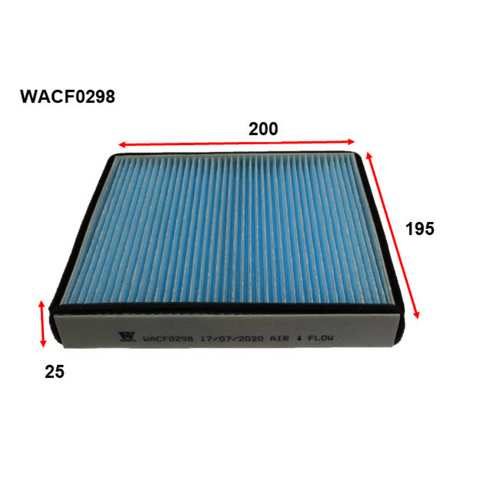 Wesfil Cooper Cabin Filter WACF0298 RCA426M
