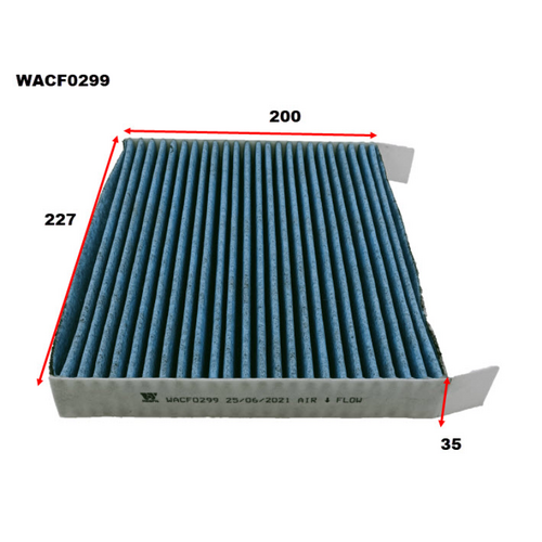 Wesfil Cooper Cabin Filter WACF0299 RCA445M