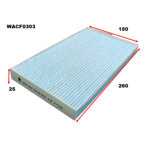 Wesfil Cooper Cabin Filter Wacf0303 Rca416P