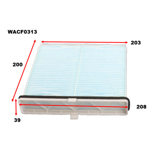 WESFIL COOPER Wesfil Cabin Filter WACF0313