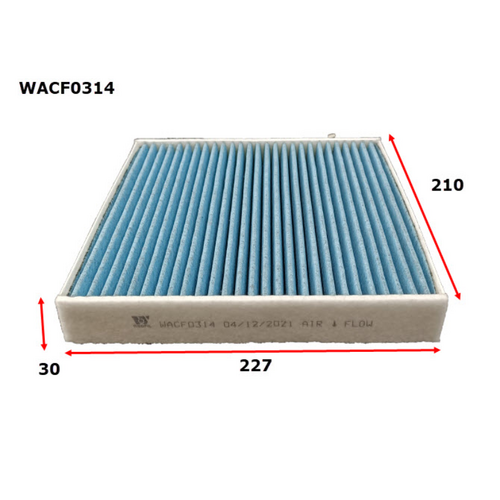 Wesfil Cooper Cabin Filter WACF0314 RCA438M