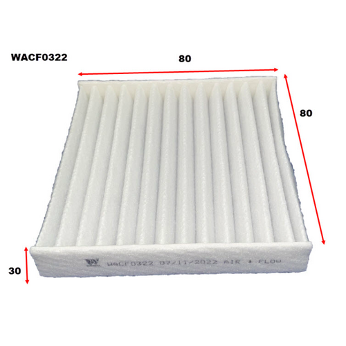 Wesfil Cooper Cabin Pollen Filter WACF0322