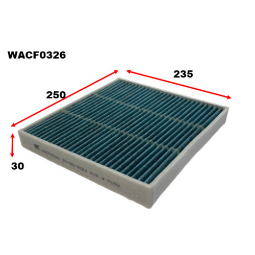 Wesfil Cooper Cabin Filter WACF0326