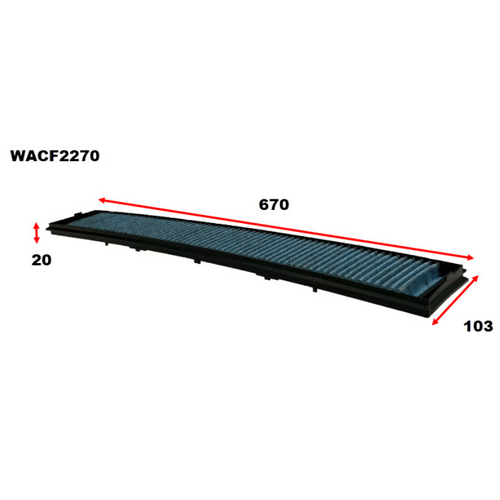 Wesfil Cooper Cabin Filter WACF2270 RCA110C