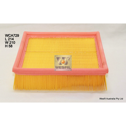 Wesfil Cooper Air Filter Wca729 A297