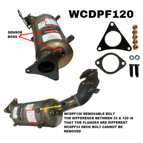 Wesfil Cooper Diesel Particulate Filter WCDPF120