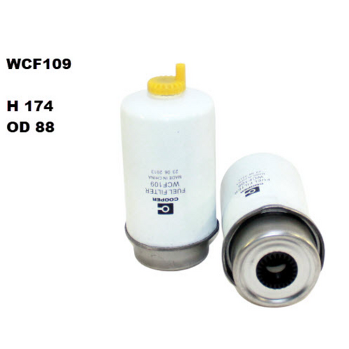 Wesfil Cooper Diesel Fuel Filter WCF109 Z975