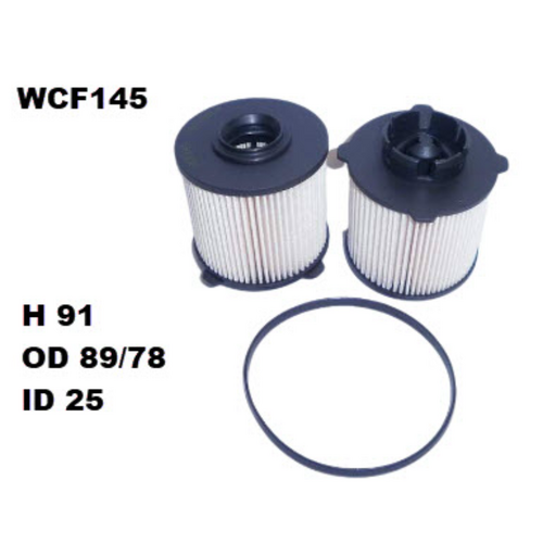 Wesfil Cooper Diesel Fuel Filter Wcf145 R2719P