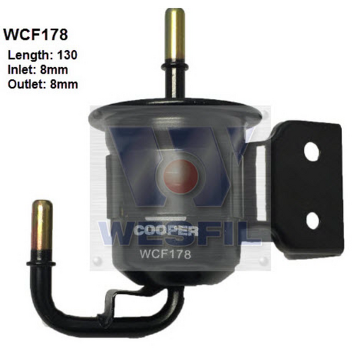 Wesfil Cooper Diesel Fuel Filter Z1042 WCF178