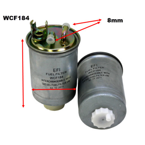 Wesfil Cooper Diesel Fuel Filter Wcf184