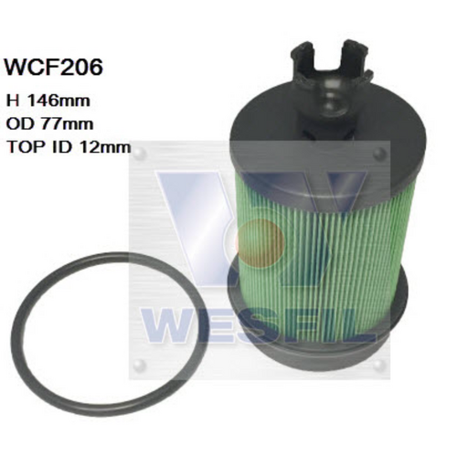 Wesfil Cooper Diesel Fuel Filter Wcf206 R2756P