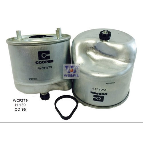 Wesfil Cooper Diesel Fuel Filter Wcf279