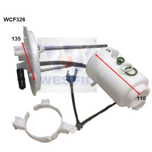 Wesfil Cooper In-Tank Fuel Filter Wcf326 Z898