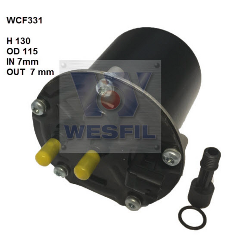 Wesfil Cooper Diesel Fuel Filter Wcf331