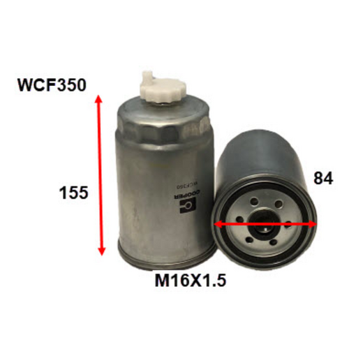Wesfil Cooper Diesel Fuel Filter Wcf350 Z952