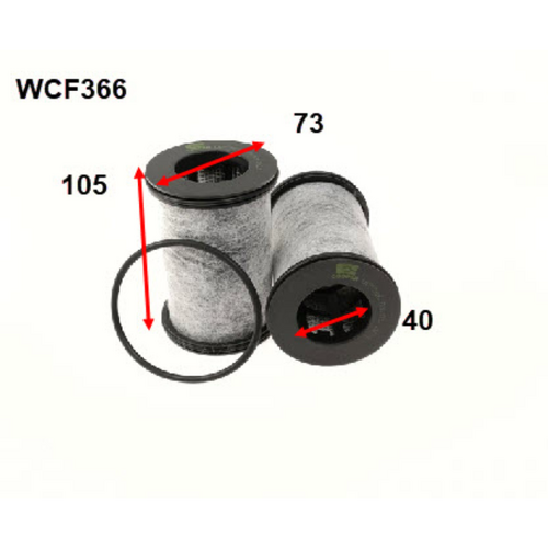 Wesfil Cooper Catch Can Filter Wcf366 - Provent 150 Ryco 151F RCC150F