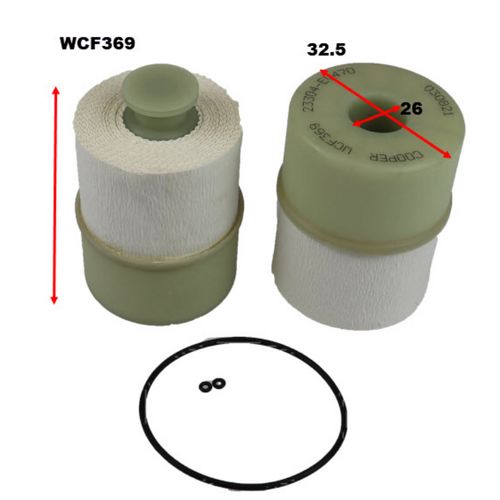 Wesfil Cooper Diesel Fuel Filter R2892P WCF369