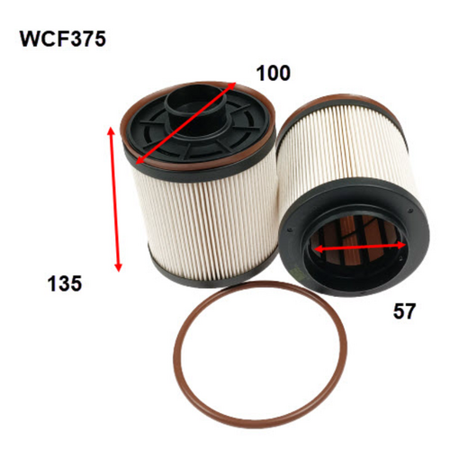 Wesfil Cooper Diesel Fuel Filter Wcf375