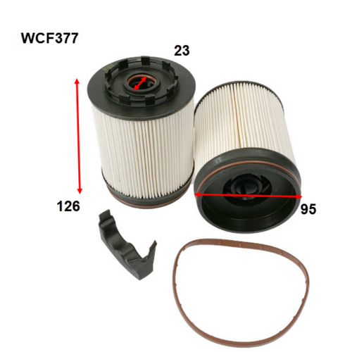 Wesfil Cooper Diesel Fuel Filter R2880P WCF377