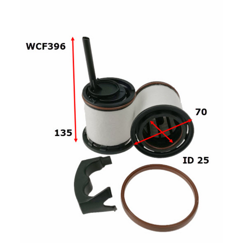 WESFIL COOPER Diesel Fuel Filter Wcf396