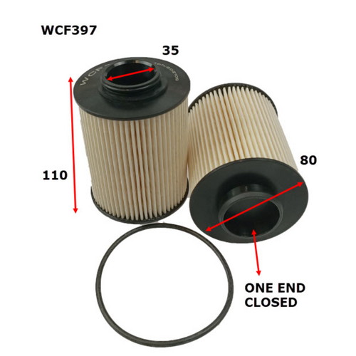 WESFIL COOPER Diesel Fuel Filter Wcf397