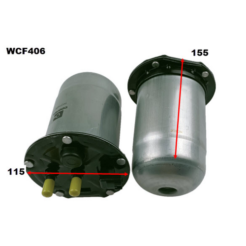 WESFIL COOPER Diesel Fuel Filter Wcf406