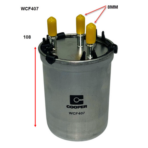 WESFIL COOPER Diesel Fuel Filter Wcf407