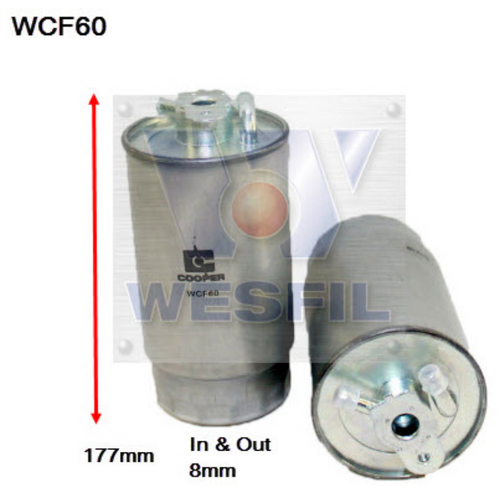 Wesfil Cooper Efi Fuel Filter Wcf60 Z645