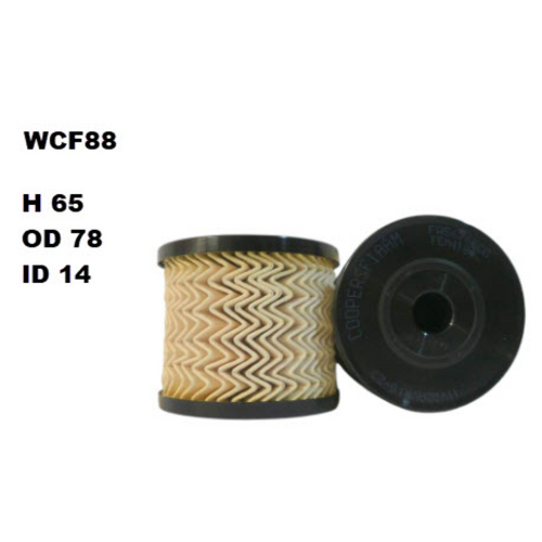 Wesfil Cooper Diesel Fuel Filter Wcf88 R2722P