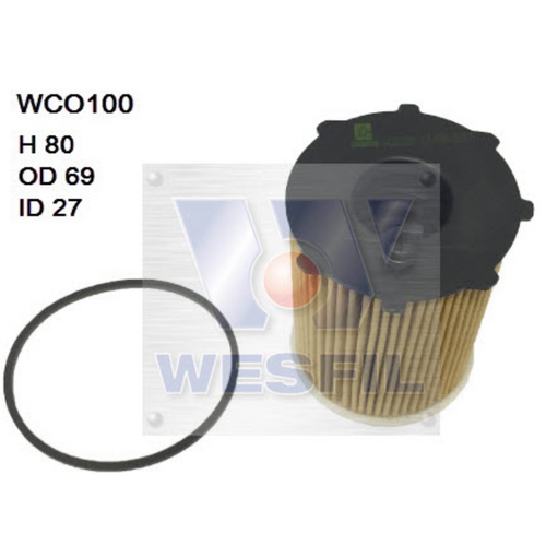 Wesfil Cooper Oil Filter Wco100 R2684P