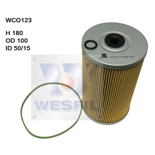 Wesfil Cooper Oil Filter Wco123 R2757P
