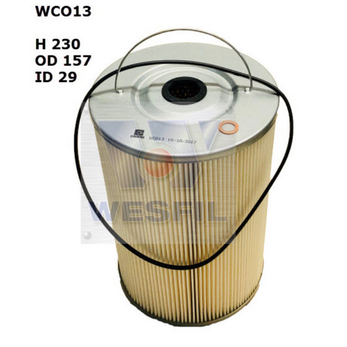 Wesfil Cooper Engine Oil Filter WCO13 R2782P