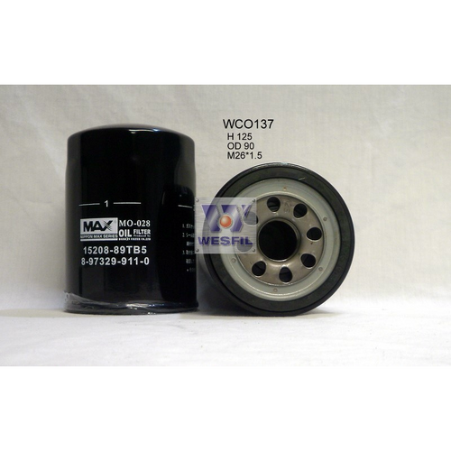 Nippon Max Oil Filter Z701 WCO137NM