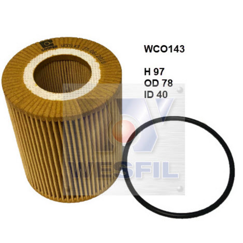Wesfil Cooper Engine Oil Filter WCO143 R2729P