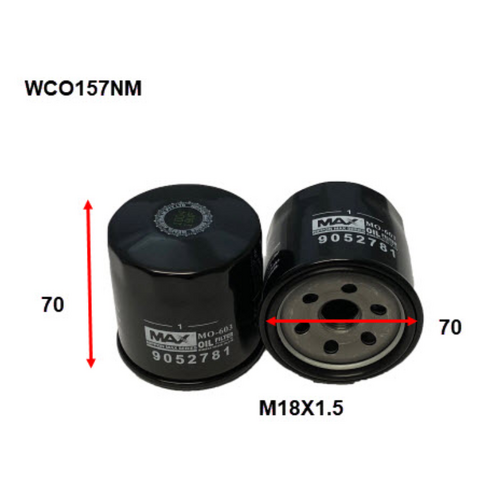 Nippon Max Oil Filter Z930 WCO157NM