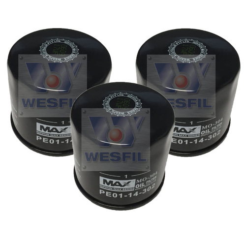 Nippon Max Pack Of 3 Oil Filters WCO170NM-3