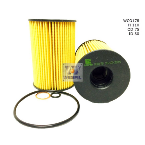 Wesfil Cooper Engine Oil Filter WCO178 R2883P