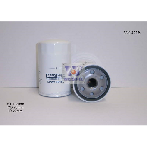 Nippon Max Oil Filter Wco18Nm Z689