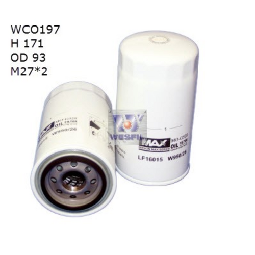 Nippon Max Oil Filter Z894 WCO197NM
