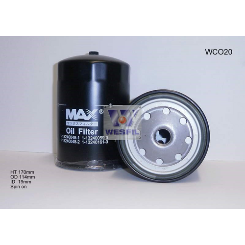 Nippon Max Oil Filter Wco20Nm Z461