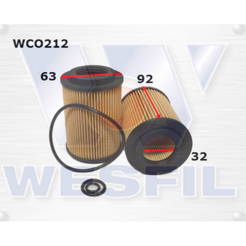Wesfil Cooper Engine Oil Filter WCO212 R2767P