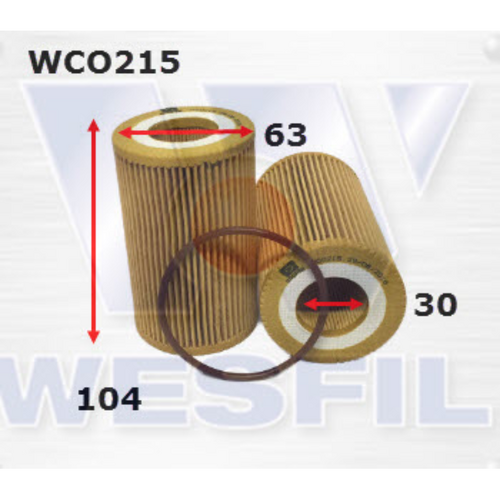 Wesfil Cooper Engine Oil Filter WCO215