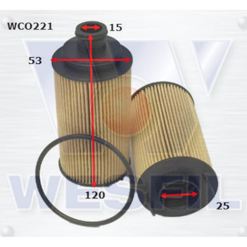 Wesfil Cooper Engine Oil Filter WCO221 R2856P