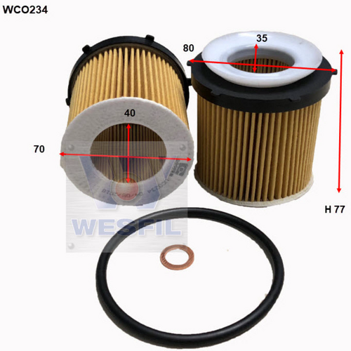 Wesfil Cooper Oil Filter Wco234 R2870P