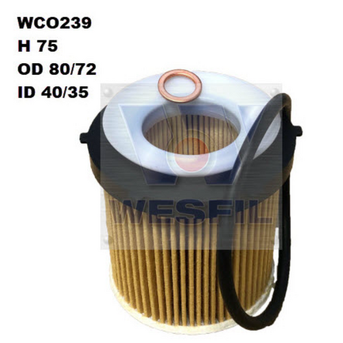 Wesfil Cooper Oil Filter Wco239