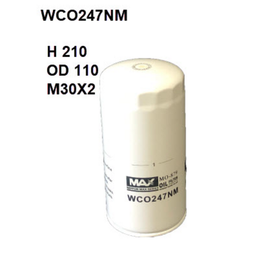 Nippon Max Engine Oil Filter WCO247NM