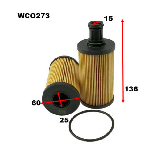 WESFIL COOPER Oil Filter Wco273