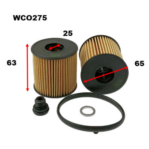 WESFIL COOPER Oil Filter Wco275